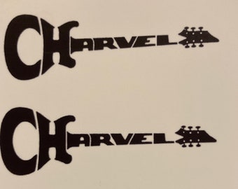 Charvel Waterslide Headstock Decal (3 Count)
