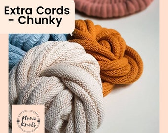 Bobbiny Cord, Basket Weaving and Macrame Supplies, Crafts and Jewellery Making, Recycled Cotton Cord for Rope Necklace, Easy Crafts