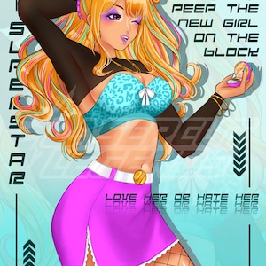 OC Dulce Gyaru Magazine Print