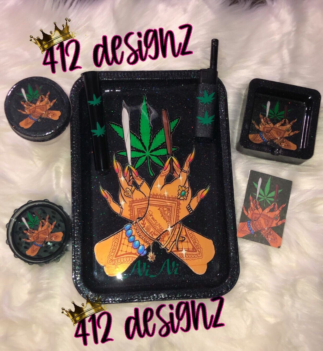 Printable Weed Trays