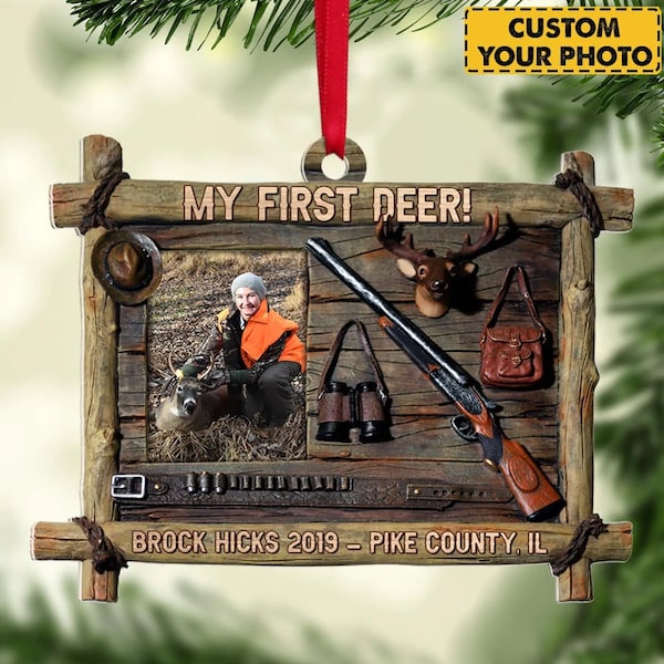 Hunting Ornament - Etsy