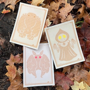 Papiers journaux Cryptid ! - Carte postale 5 x 7