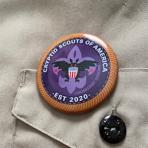 Cryptid Scouts Badge - Pin