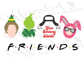 Free Free 129 Friends Christmas Svg Free SVG PNG EPS DXF File