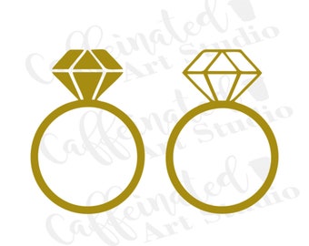 Download Wedding Rings Svg Etsy