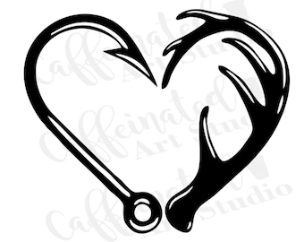 Free Free 238 Fishing Heart Svg SVG PNG EPS DXF File
