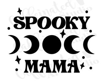 spooky mama svg / spooky vibes svg / spooky svg / spooky season svg / Halloween svg / digital download