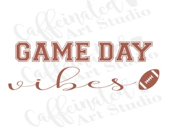 game day vibes svg / Football svg / love football svg / gameday svg / football season svg / digital download