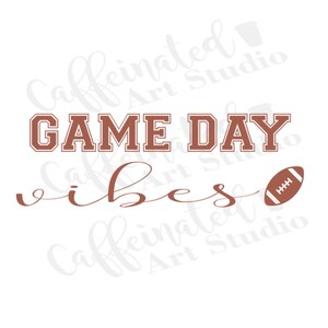 game day vibes svg / Football svg / love football svg / gameday svg / football season svg / digital download