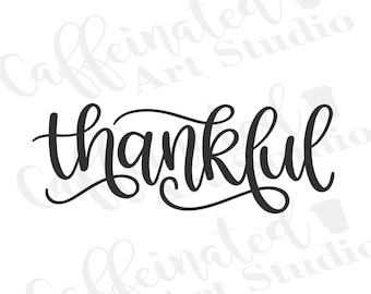 Download Thankful Svg Etsy