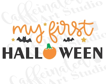 my first Halloween svg / Halloween svg / baby's first Halloween svg / digital download