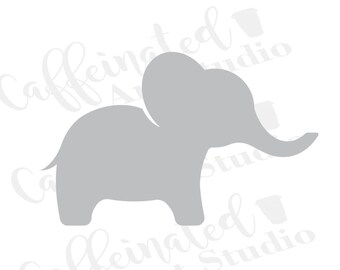 baby elephant svg / elephant svg / nursery svg / digital download