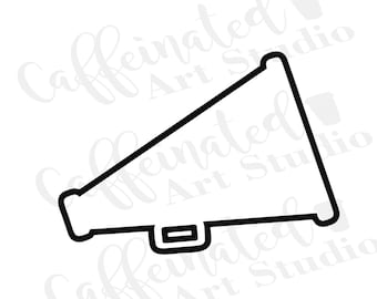 Download Megaphone Svg Etsy