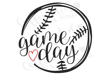 Baseball game day svg / game day svg / Baseball svg  / baseball mama svg / baseball mom svg / softball game day / digital download