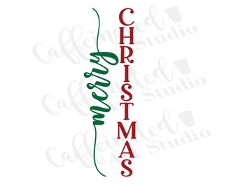 メリークリスマスポーチサインSVG / クリスマスポーチサインSVG / ポーチサインSVG / メリークリスマスSVG / クリスマスSVG / デジタルダウンロード