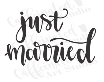 just married svg / newlyweds svg / married svg / digital download