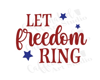 let freedom ring svg / Fireworks svg / 4th of July svg / red white and blue svg / porch sign svg / digital download