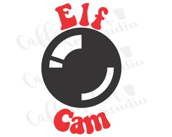 elf Cam SVG / Christmas Ornament / Elf svg / Christmas svg / digital download