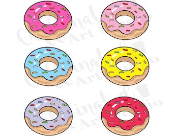 Donut svg / Doughnut svg / Donut bundle svg / png / digital download