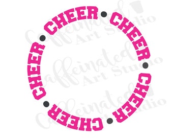Cheer name frame svg / Cheerleader svg / cheer svg / cheerleading svg / digital download