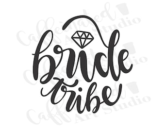 tribu de novias svg / equipo de novias svg / novia svg / descarga digital