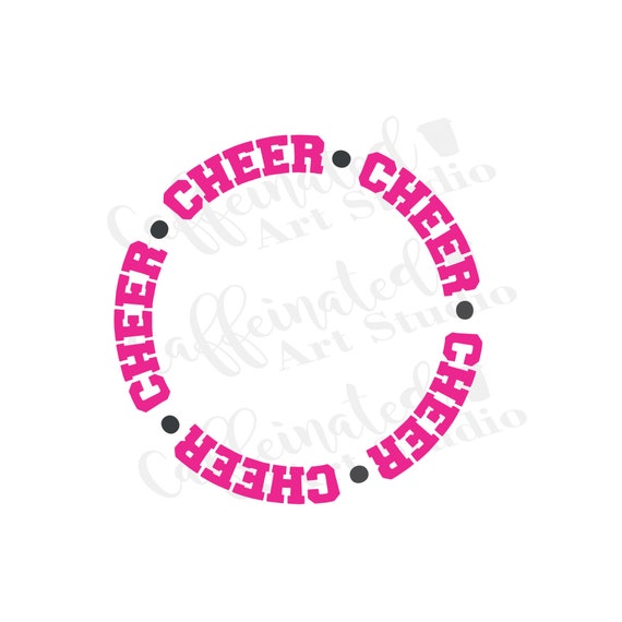 Cheer Name Frame Svg / Cheerleader Svg / Cheer Svg / Etsy