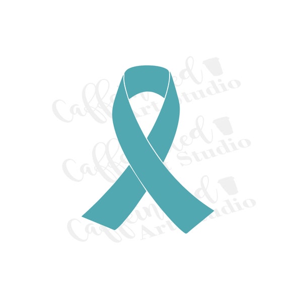 Ovarian cancer ribbon svg / ovarian cancer awareness svg / digital download