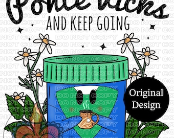Ponte Vicks Floral PNG, Original Design, Hispanic PNG, Vicks Vapor Rub, Spanish Graphics