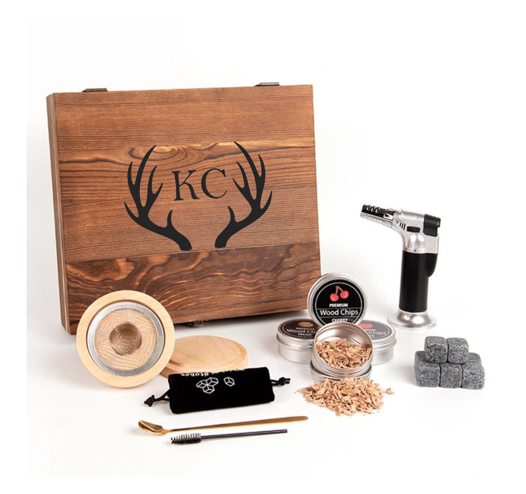 Cocktail Smoker Kit With Torch Whiskey Smoker Kit Bourbon Smoker Kit ...