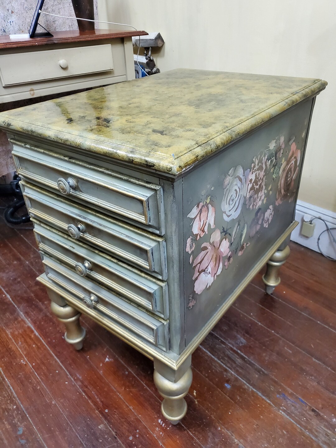 Multi Purpose End Table Accent Table Snack Tables Solid Wood Sturdy TV