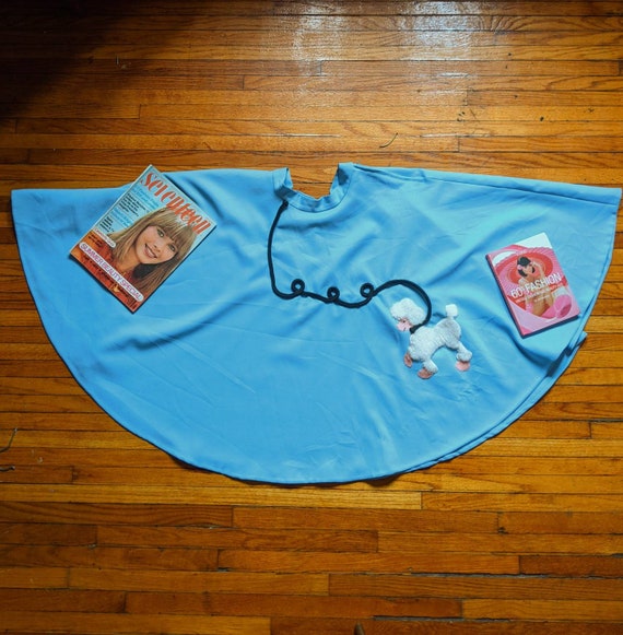 Vintage Grease Lightening Poodle Skirt Waist 26 Ha