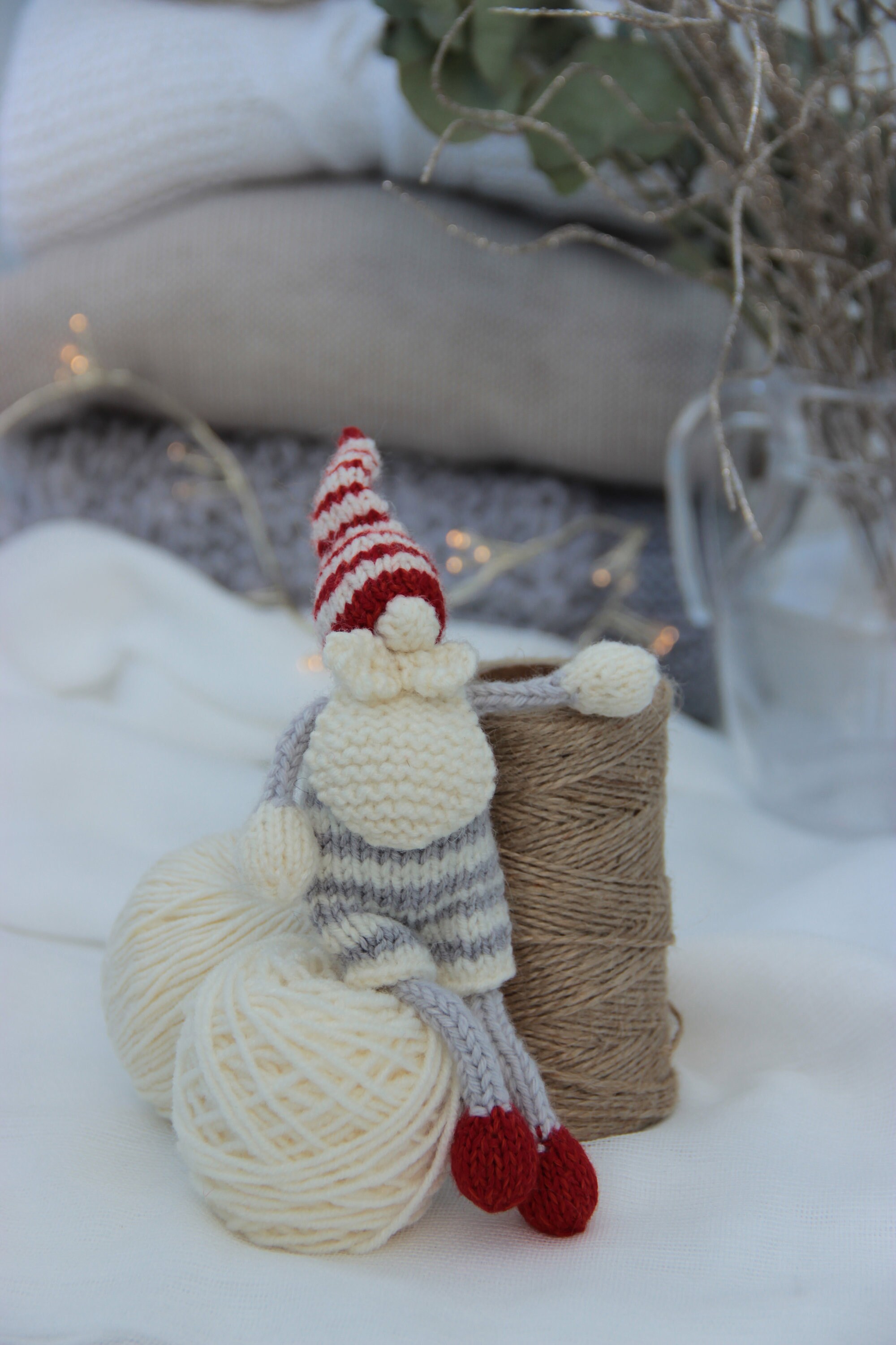 Gnome Knitting PATTERN Scandinavian Gnome DIY Tutorial Nisse - Etsy
