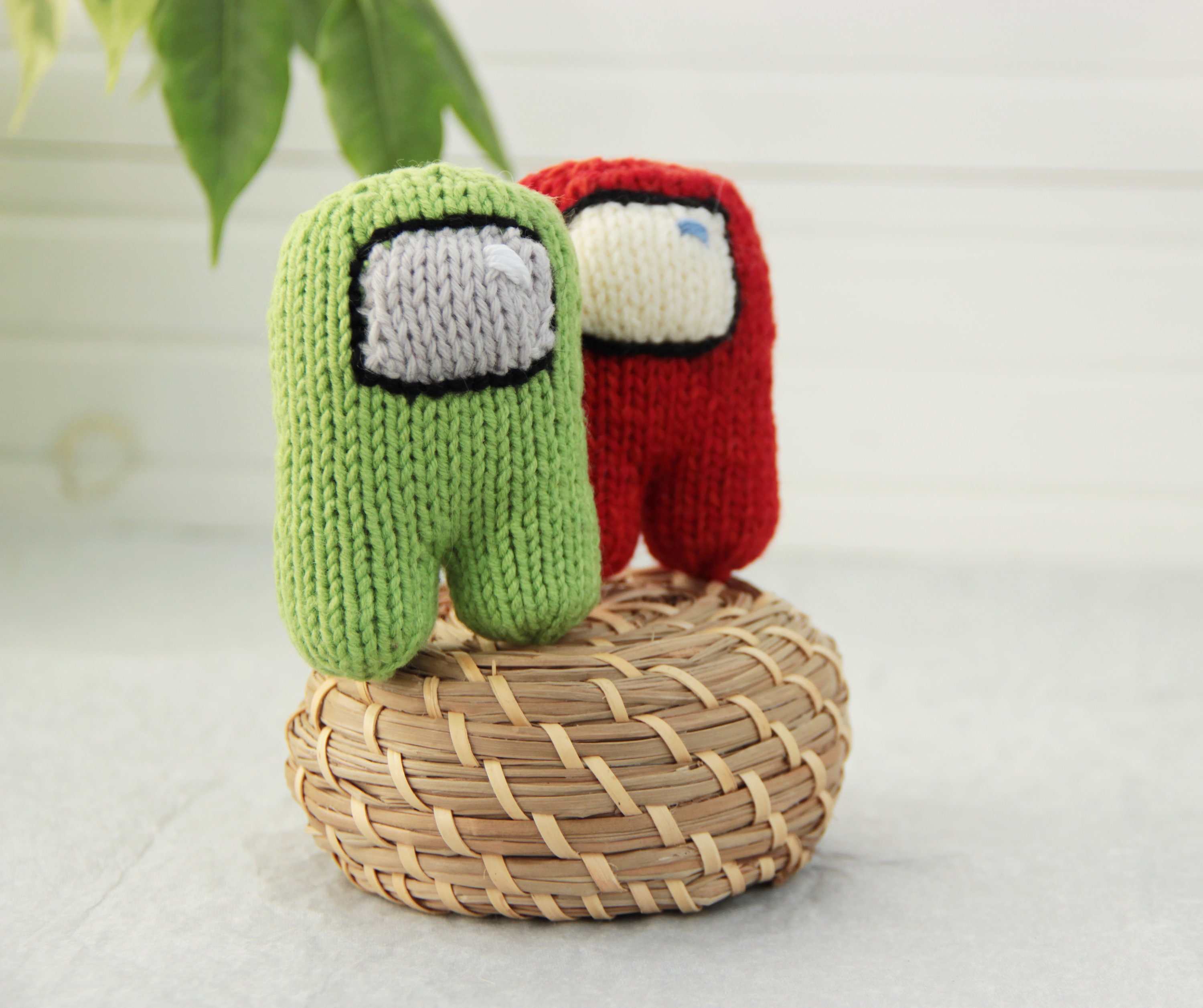 Among US knitting PATTERN DIY Among us Toy Amigurumi Among Etsy
