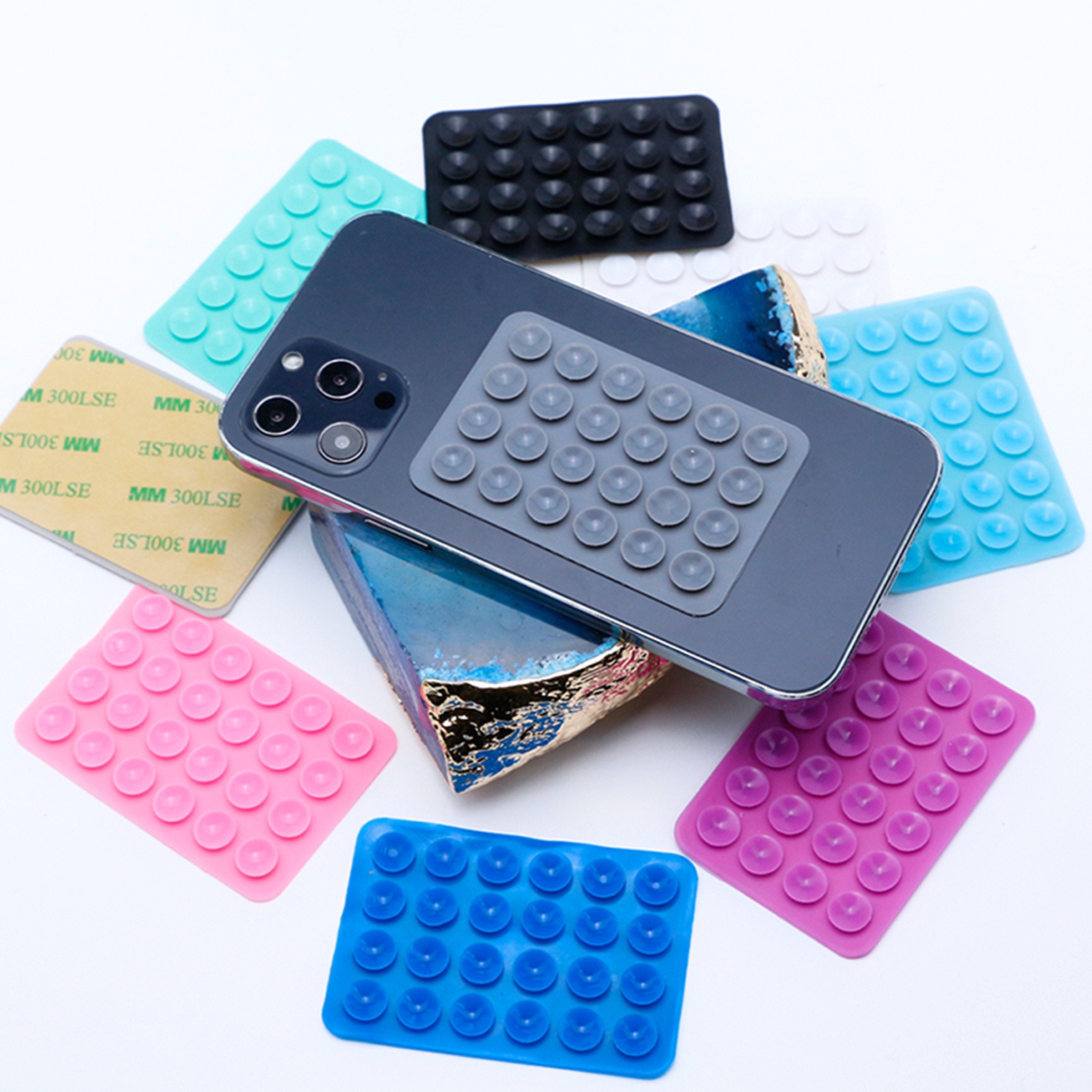 CRYSTALFY Mystick Sticky Phone Stand Silicone Suction Phone Etsy