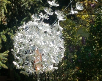 Wire Sculpture Garden Dandelion Wish Wire Sculpture