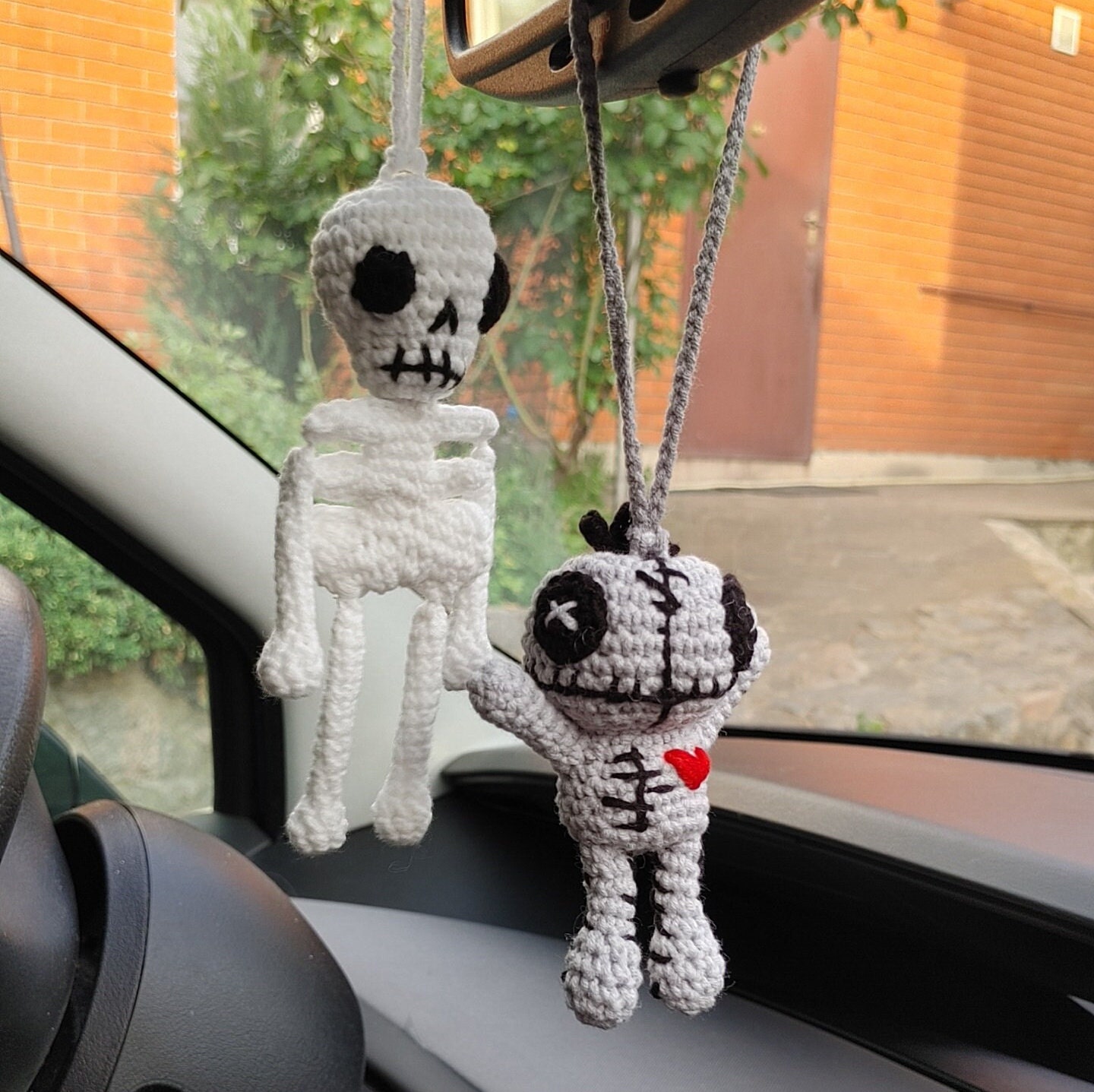 Tête de voiture secouant la décoration de poupée, tête mignonne secouant la poupée décorations de tableau de bord de voiture dessin animé créatif secouant la tête de poupée ornement