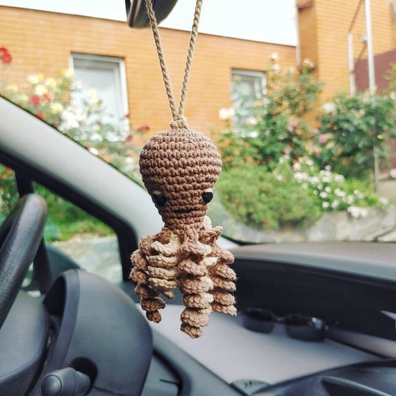 Possum Car Charms, Opossum Plush, Car Dashboard Decor, Possum Ornament,  Stuffed Animal, Car Mirror Hanging, Rear View Mirror Accessories, 