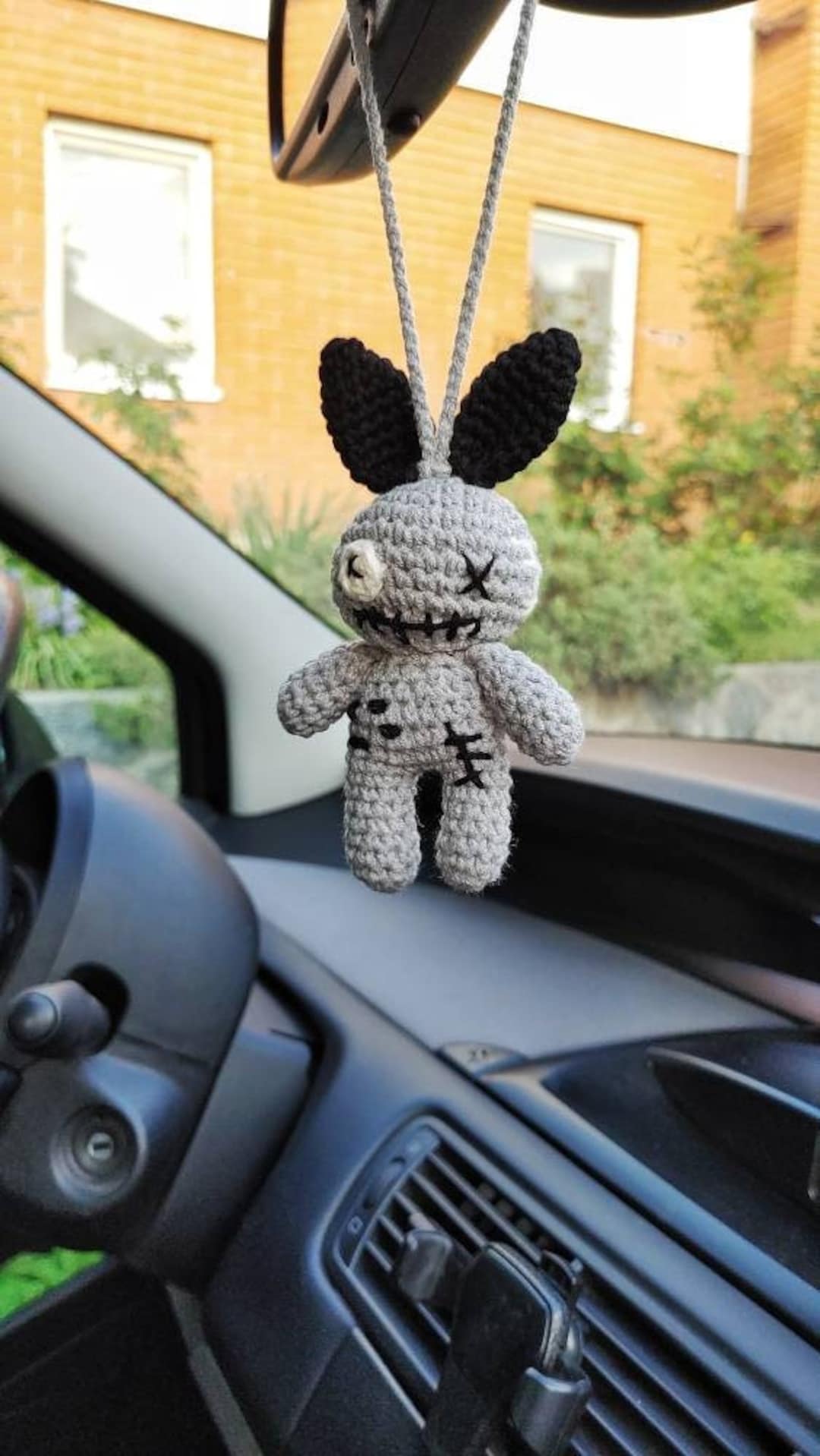 Voodoo Doll, Car Accessories, Rear View Mirror, Creepy Plush Cute