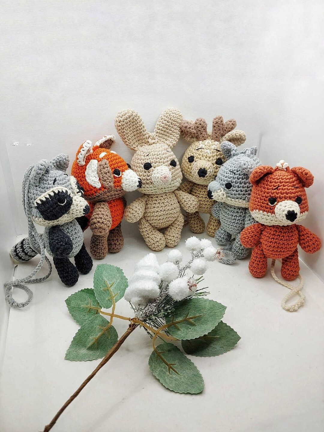 Woodland Stuffed Animal, Baby Boy Gift Personalized, Baby Girl Items