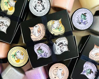 Summerween Foaming Sugar Scrubs, Gift Set, Halloween Lover