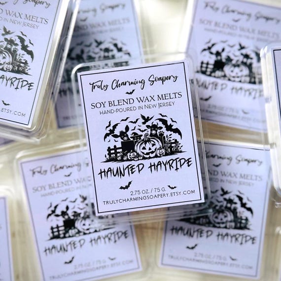 Haunted Hayride Wax Melts: Soy Blend, Fall Scent