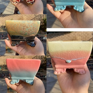 Succulent ceramic pots planter handmade