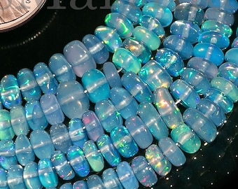 3-5.5 mm Lavender Opal Beads, Opal Smooth Beads, Lavender Opal Rondelle Beads, Lavender Opal Smooth Rondelle Beads, Opal Rondelle Beads