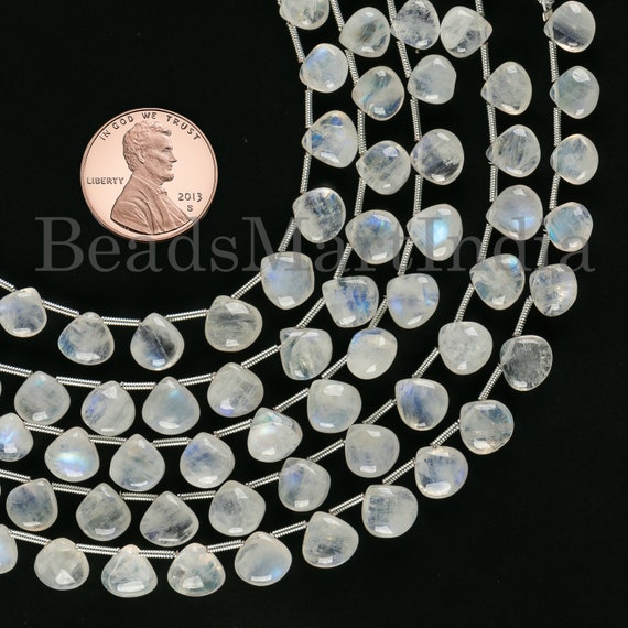 6-9mm Rainbow Moonstone Beads, Moonstone Beads, Moonstone Smooth