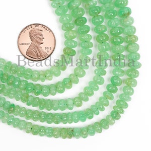 Natural Emerald Carving Gemstone Beads, Watermelon Carving Emerald Beads, Beads For Jewelry Making, 4-8mm Emerald Carved Loose Beads Strands