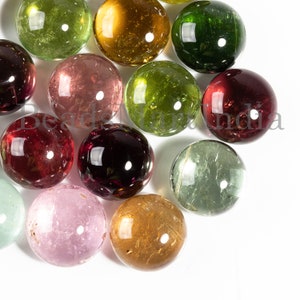 14-16 MM Multi Tourmaline Round, AAA Quality Tourmaline Loose gemstone, Multi Tourmaline Smooth Gemstone Lot, Multi Tourmaline Wholesale Lot