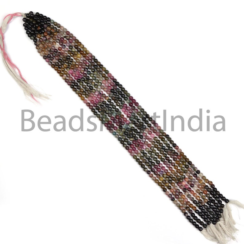 Multi Tourmaline Beads Multi Tourmaline Round Beads Multi Tourmaline Plain Round Beads,Tourmaline Smooth Beads,Tourmaline Beads