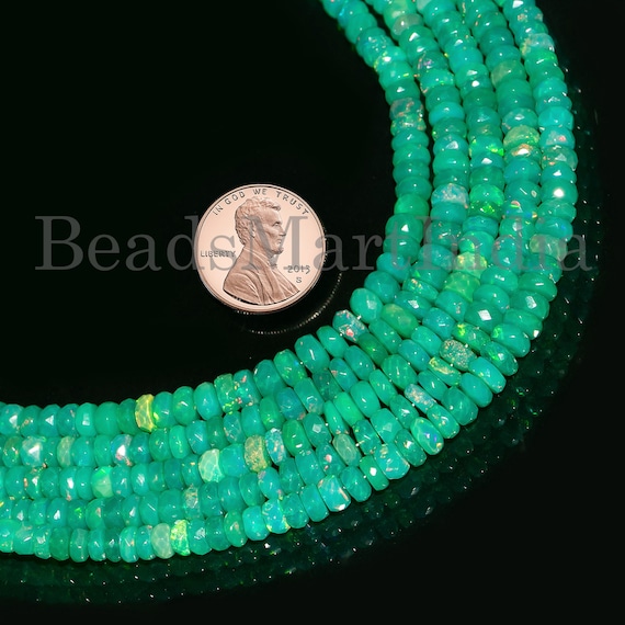 Green opal deals beads