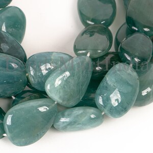 Extremely Rare Grandidierite Nugget Shape Beads, 13x15-17x22MM Grandidierite Smooth Beads, Grandidierite Nugget Beads, Grandidierite Beads