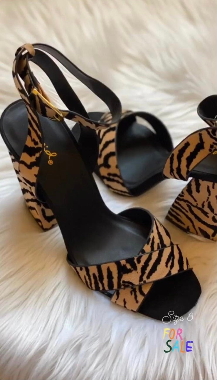 Animal Print Heels | Etsy